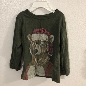 3t Christmas bear long sleeve shirt